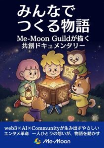 みんなでつくる物語 Me-Moon Guildが描く共創ドキュメンタリー: Web3×AI×Communityが生み出すやさしいエンタメ革命 一人ひとりの想いが、物語を動かす