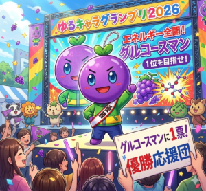 目指せゆるバース2026優勝!🏆グルコースマン!🟣🔥