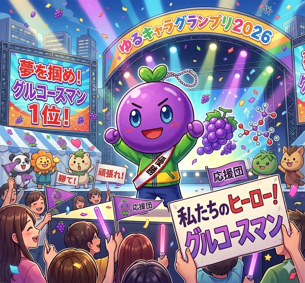 目指せゆるバース2026優勝！🏆グルコースマン！🟣🔥